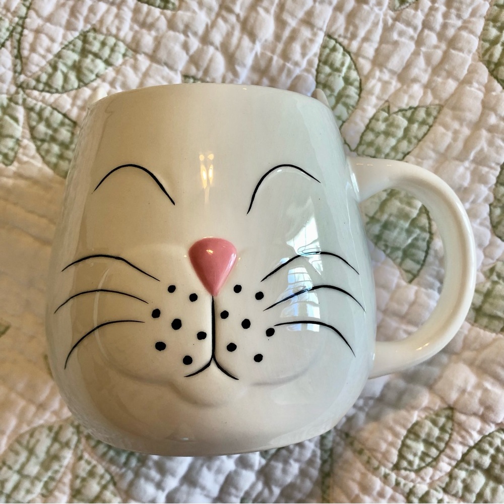 Ceramic cat mug